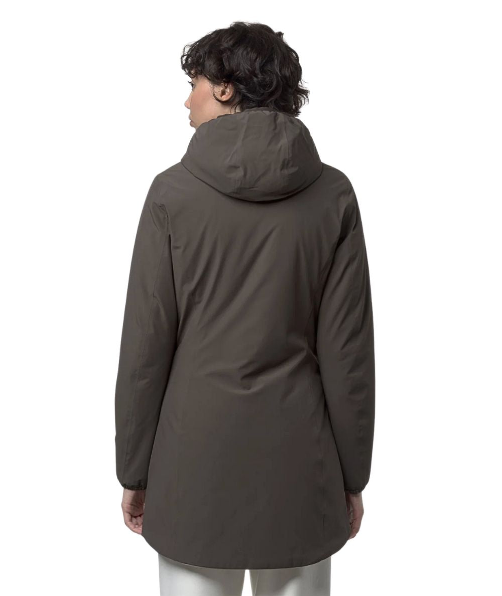 K-Way Giacca Denise St Warm Double K6128UW Marrone Beige