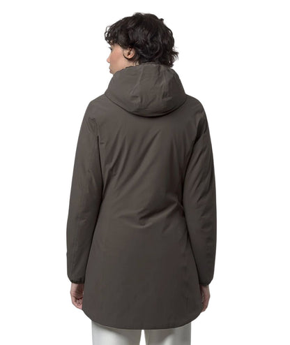 K-Way Giacca Denise St Warm Double K6128UW Marrone Beige