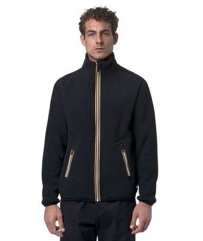 K-WAY Giacca Pascal Sherpa Polar D K3132PW Blu Notte