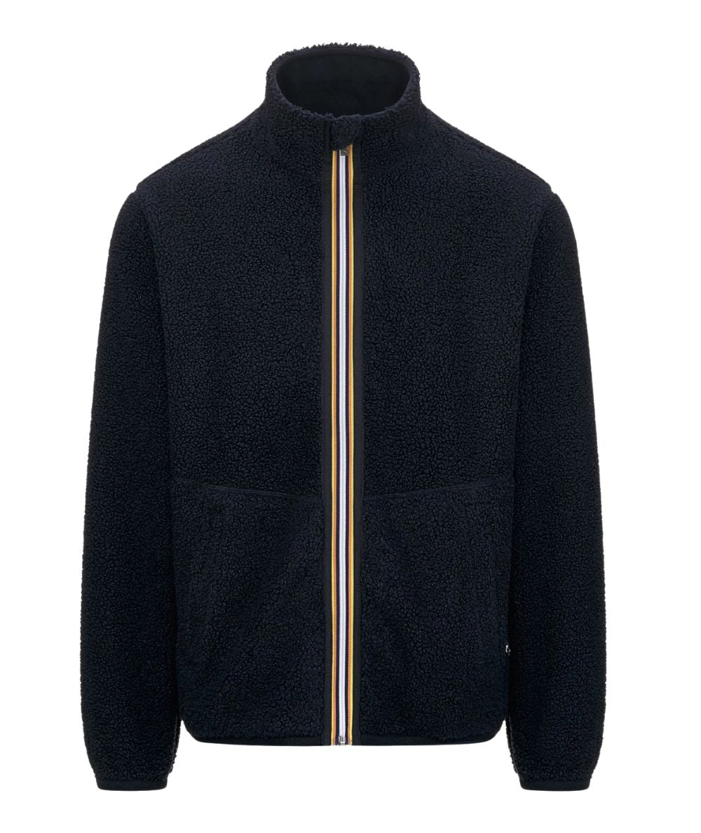 K-WAY Giacca Pascal Sherpa Polar D K3132PW Blu Notte