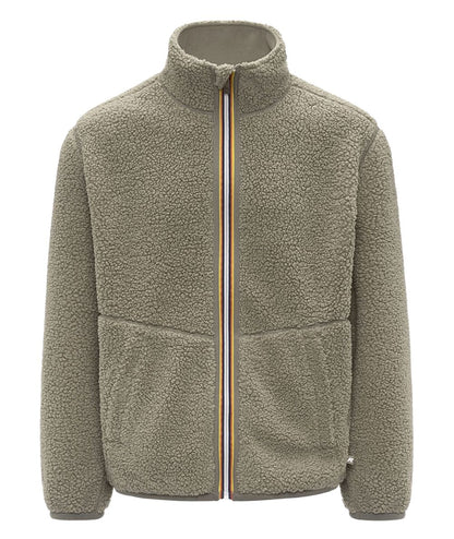 K-WAY Giacca Reversibile Pascal Sherpa Polar D K3132PW Beige
