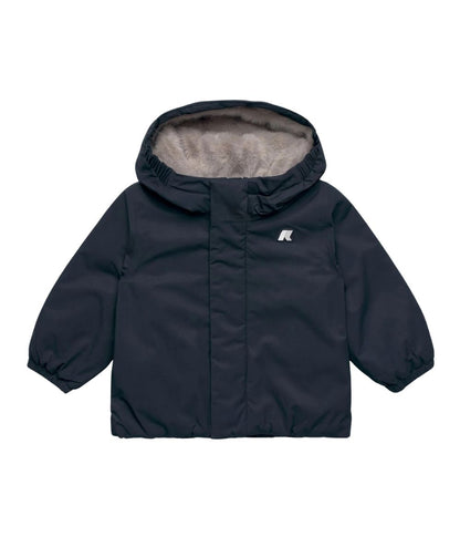 K-WAY Giacca E. Jack Twill Soft Beaver K4133HW Blu Grigio
