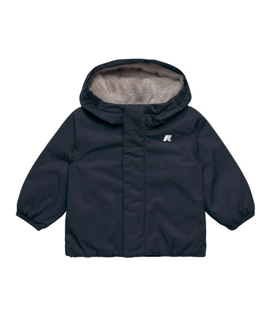 K-WAY Giacca E. Jack Twill Soft Beaver K4133HW Blu Grigio