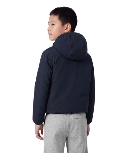 K-WAY Giacca P. Jack St Warm Double K71337W Blu Scuro Arancio