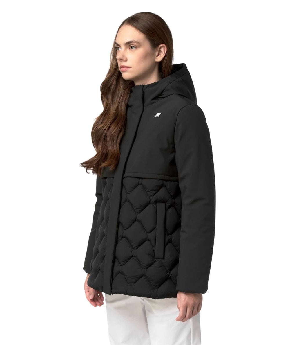 K-WAY Giacca Siphane Hybrid Warm Shell K8161DW Nero