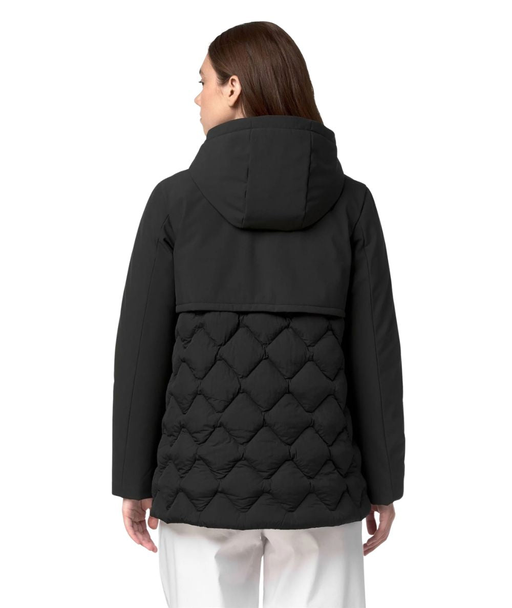K-WAY Giacca Siphane Hybrid Warm Shell K8161DW Nero