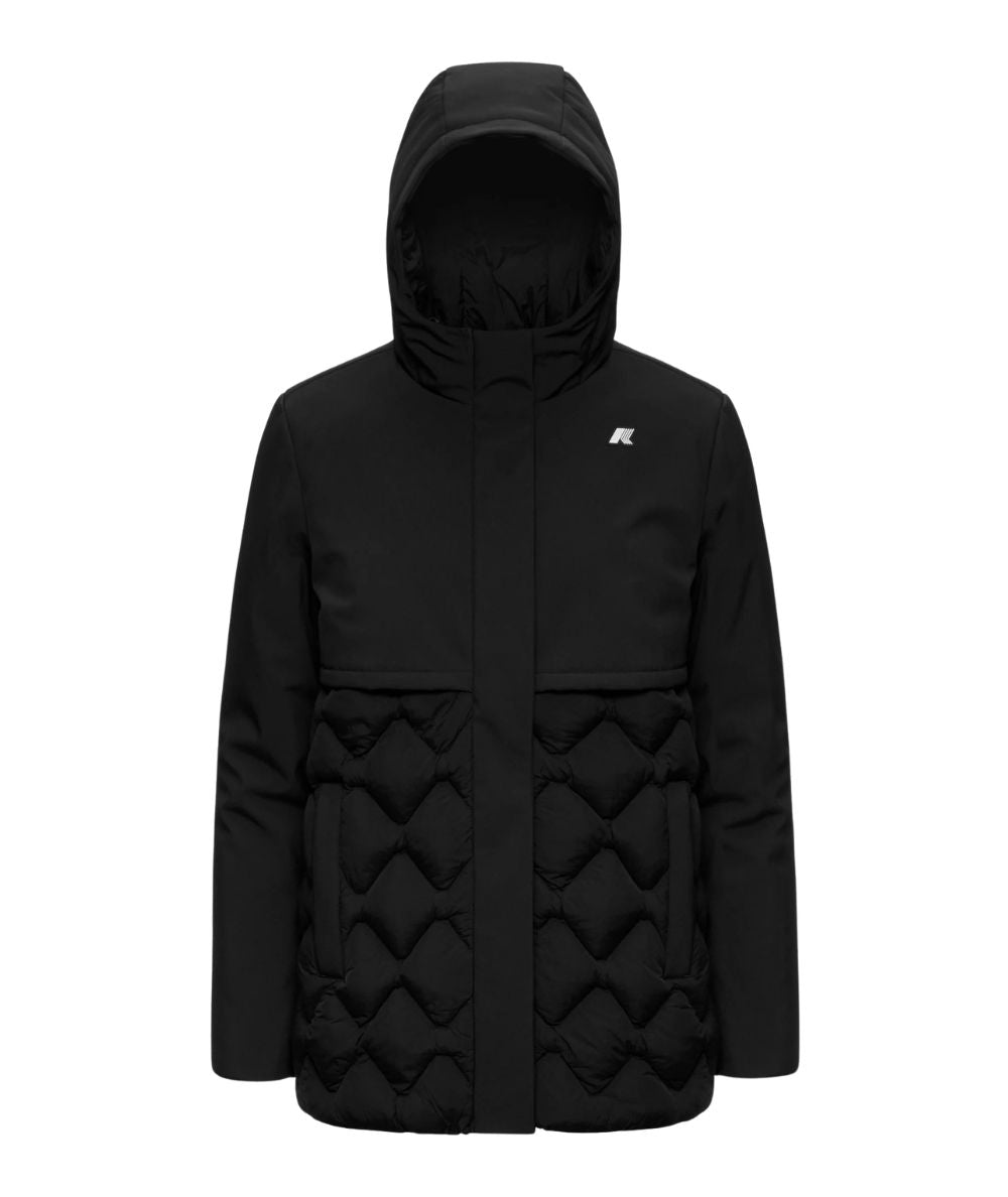 K-WAY Giacca Siphane Hybrid Warm Shell K8161DW Nero