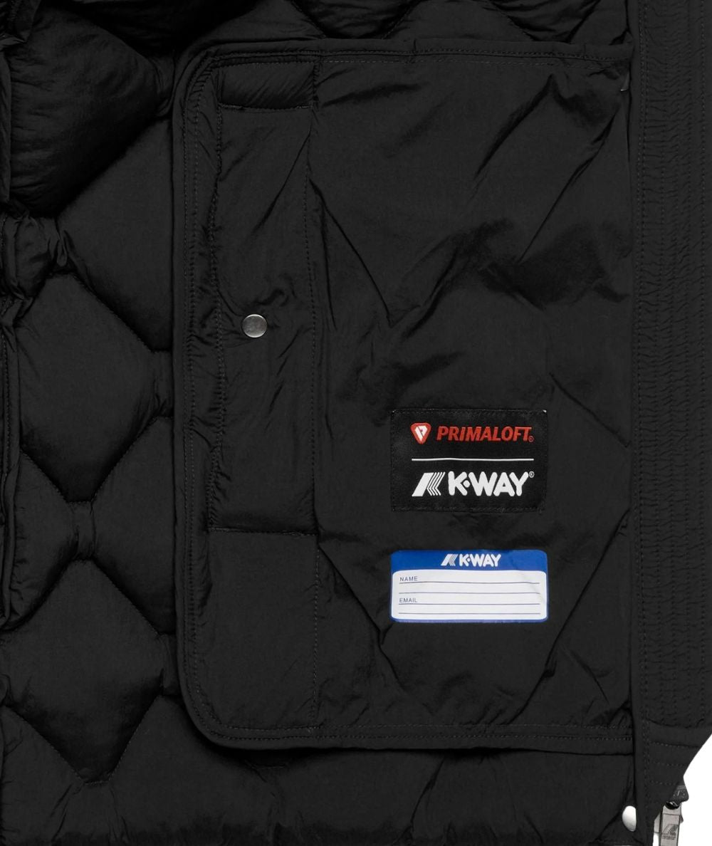 K-WAY Giacca Siphane Hybrid Warm Shell K8161DW Nero