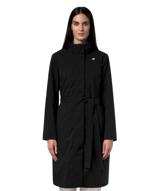 K-WAY Trench Lungo Miranda 3IN1 K2161CW Nero Beige