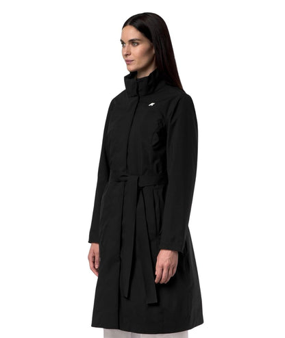 K-WAY Trench Lungo Miranda 3IN1 K2161CW Nero Beige