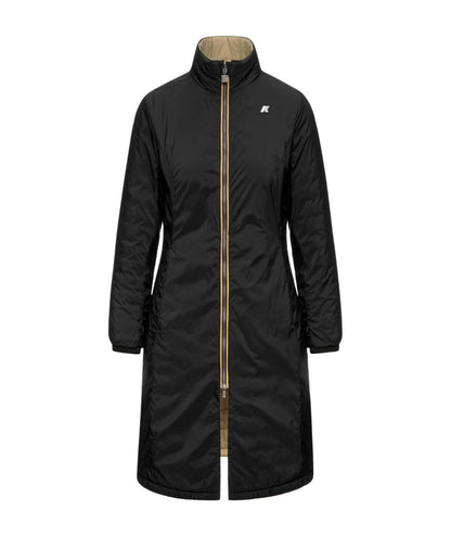 K-WAY Trench Lungo Miranda 3IN1 K2161CW Nero Beige