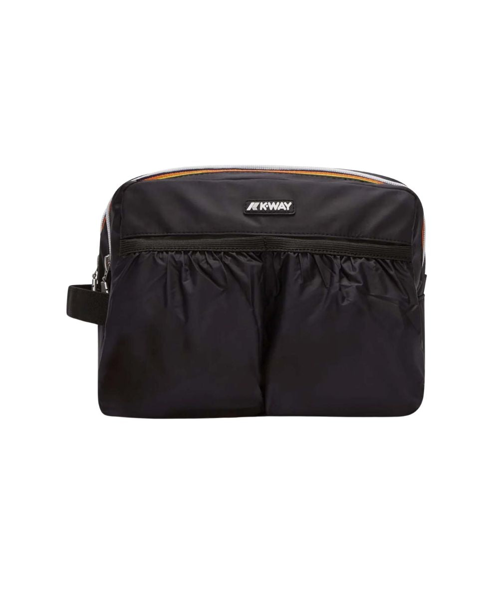K-Way Beauty Case con Logo Albas K4127UW USY Nero