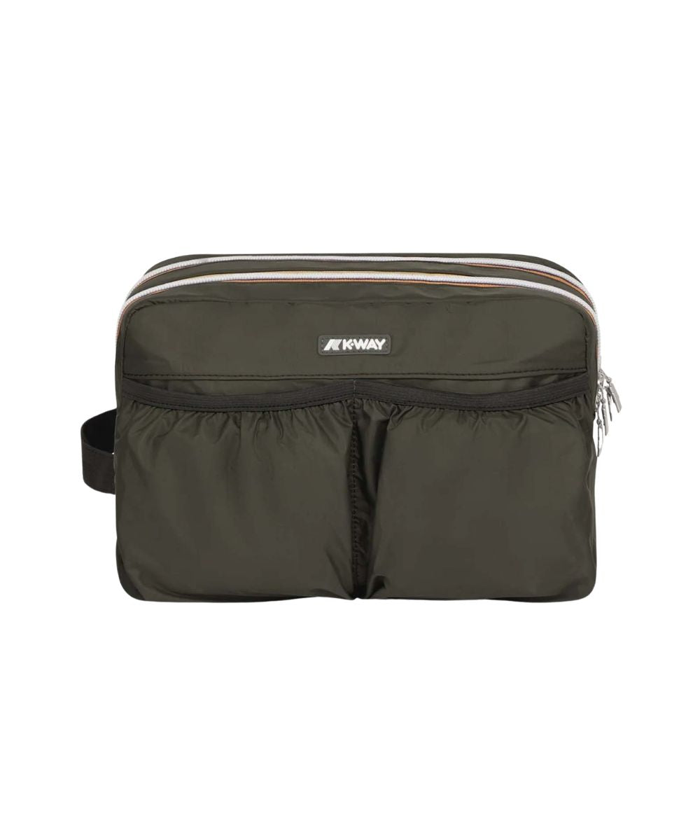 K-Way Beauty Case con Logo Albas K4127UW WMR Verde