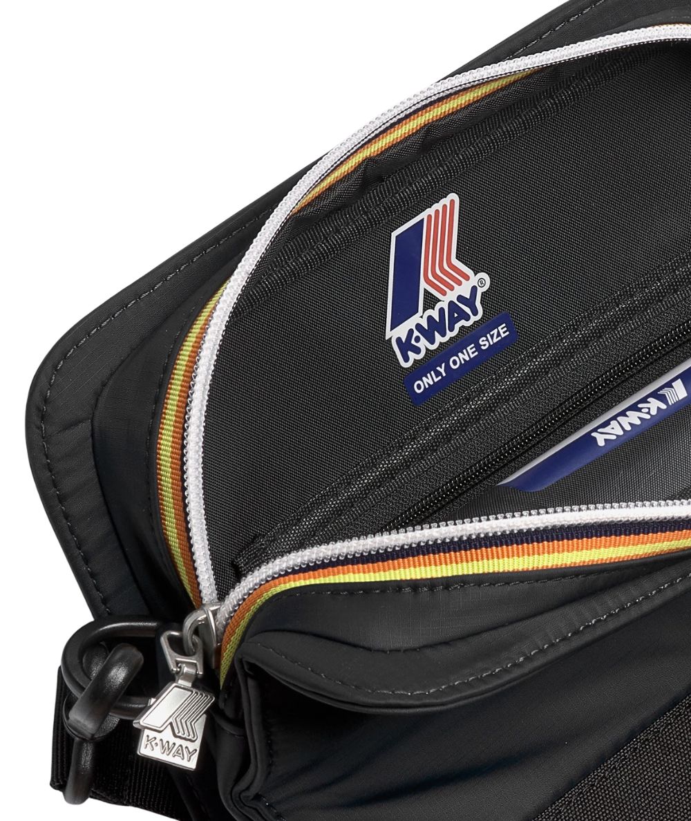 K-Way Borsa Pouch con Tracolla Marybell K8124ZW USY Nero