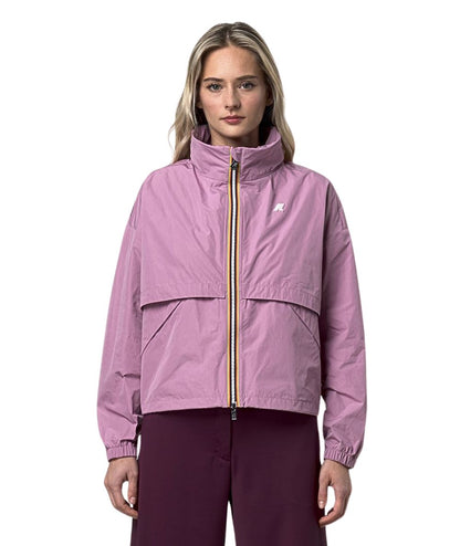 K-Way Giacca Impermeabile Aubette Memory Touch K8132PW H41 Violetta