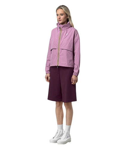 K-Way Giacca Impermeabile Aubette Memory Touch K8132PW H41 Violetta