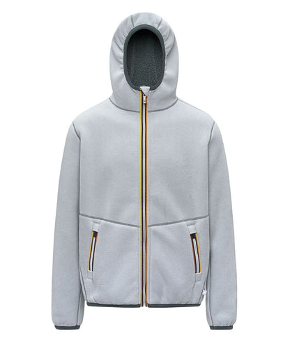 K-Way Giacca Jack Sherpa Polar Reversibile K3132NW Verde Grigio