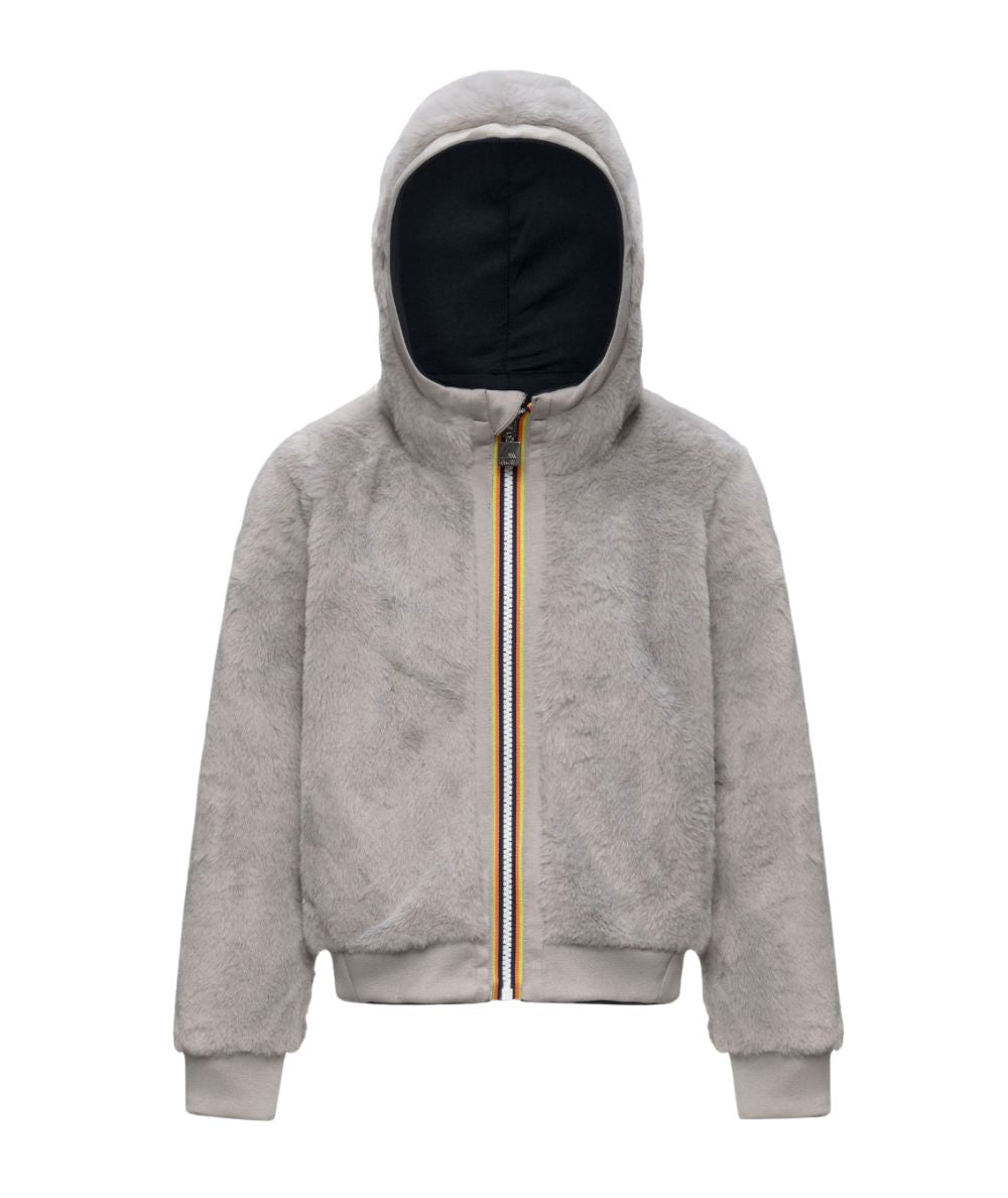 K-Way Giacca P. Deva Light Spacer Fur K5134NW Nero - Grigio