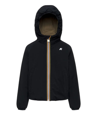 K-Way Giacca P. Jack St Warm Double K71337W Nero Verde Militare