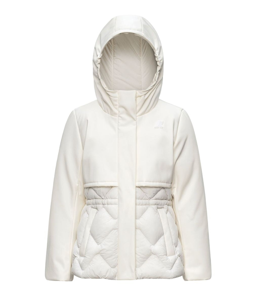 K-Way Giacca P. Marlesse Hybrid Warm K81528W Bianco