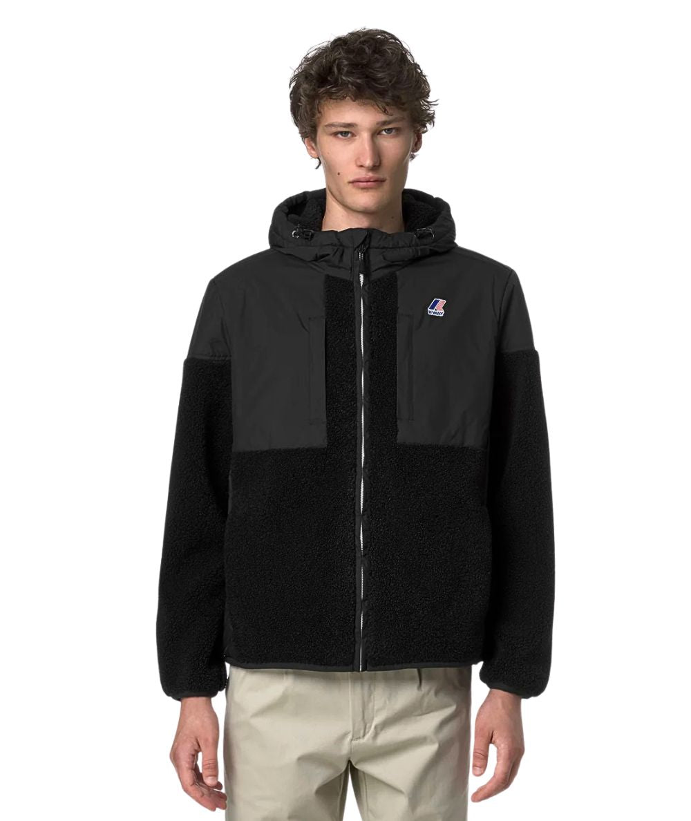 K-Way Giacca Samson 4.0 Orsetto K5122SW Nero