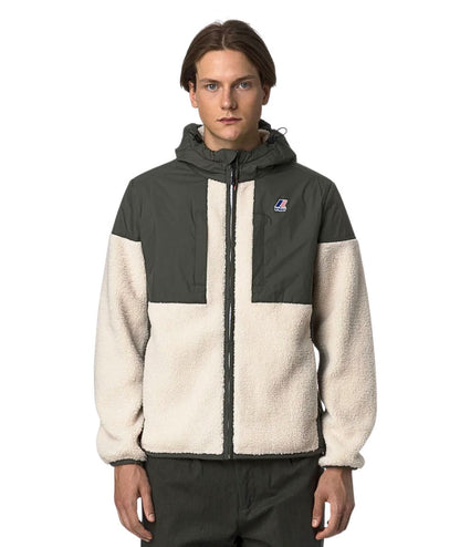 K-Way Giacca Samson 4.0 Orsetto K5122SW Verde Militare