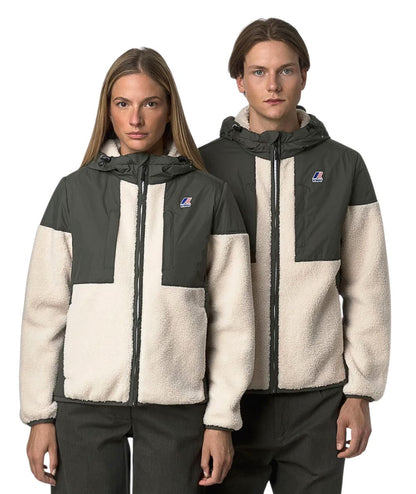 K-Way Giacca Samson 4.0 Orsetto K5122SW Verde Militare