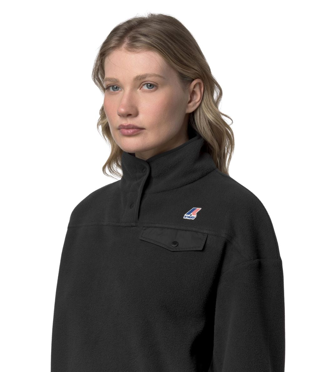 K-Way Pile Benedicte 4.0 Polar K7142PW USY Nero