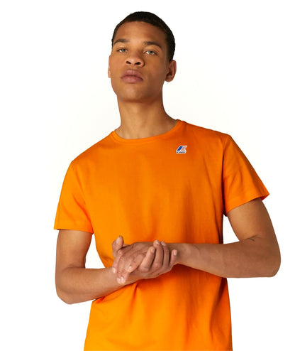 K-Way T-Shirt Le Vrai Edouard K007JE0 026 Orange