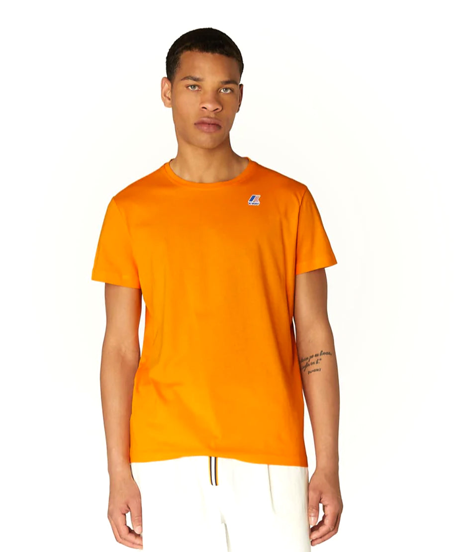 K-Way T-Shirt Le Vrai Edouard K007JE0 026 Orange