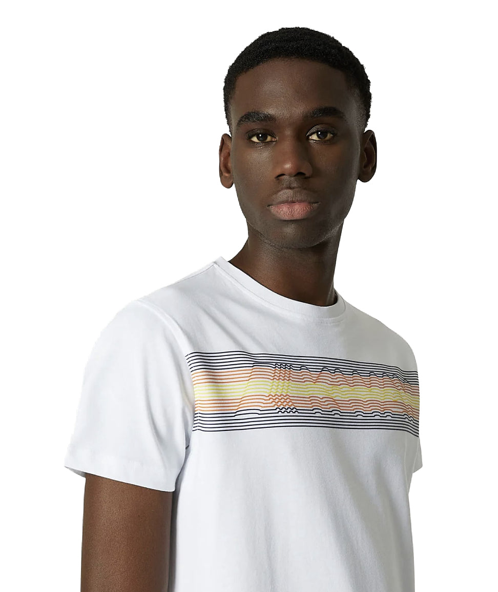 K-Way Men's T-Shirt Acel K3121TW White