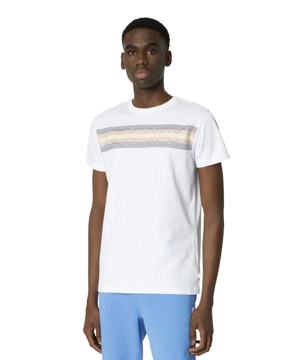 K-Way Men's T-Shirt Acel K3121TW White