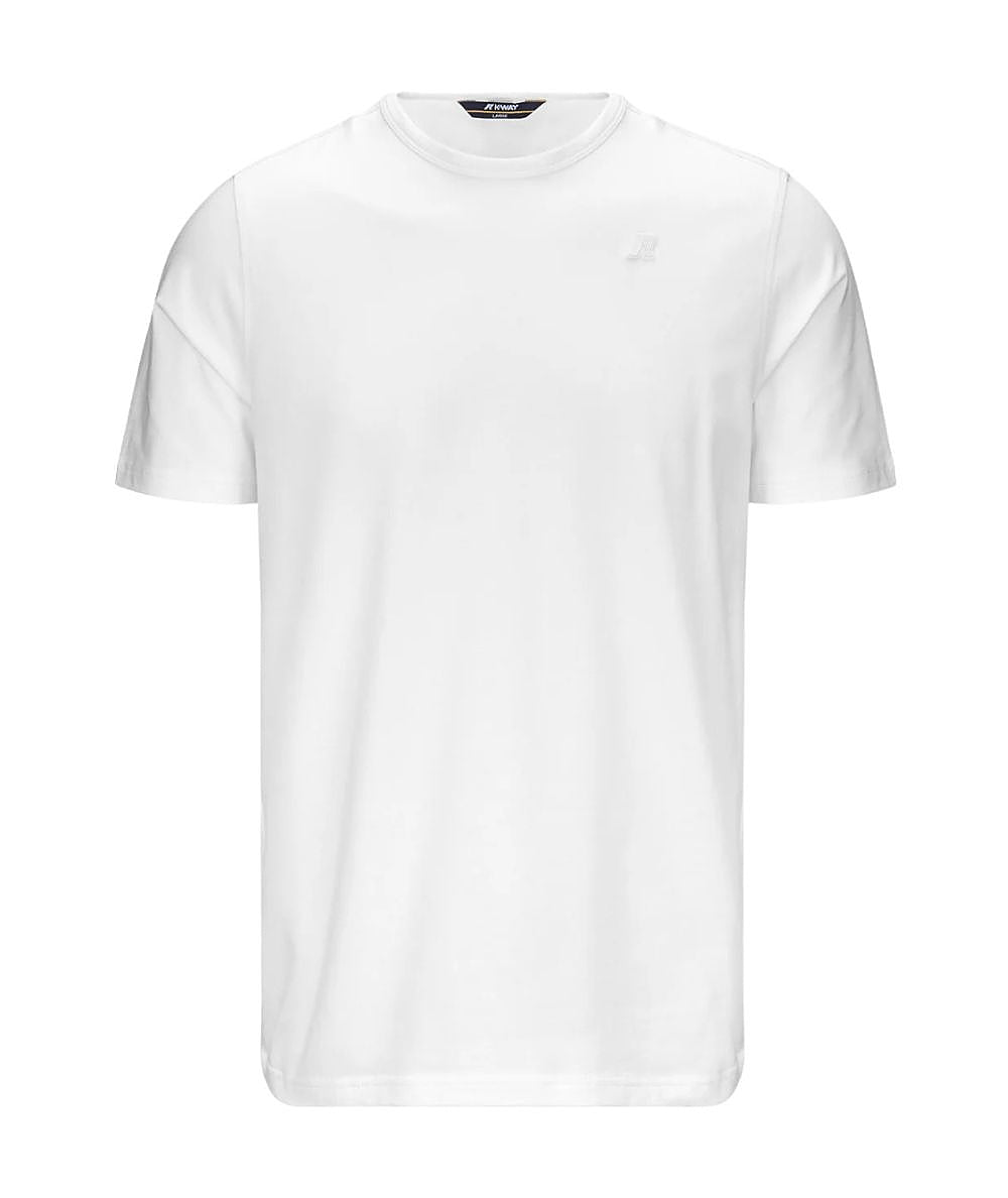 K-Way T-shirt Adame con Girocollo K71349W Bianco