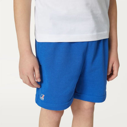 K-Way Bermuda Unisex In Felpa K4121KW Blu Royal