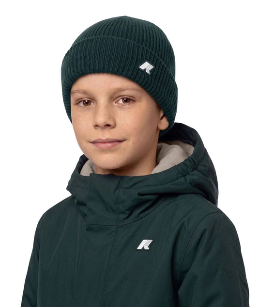 K-Way Berretto P. Brice Cardigan Stitch K31358W Verde