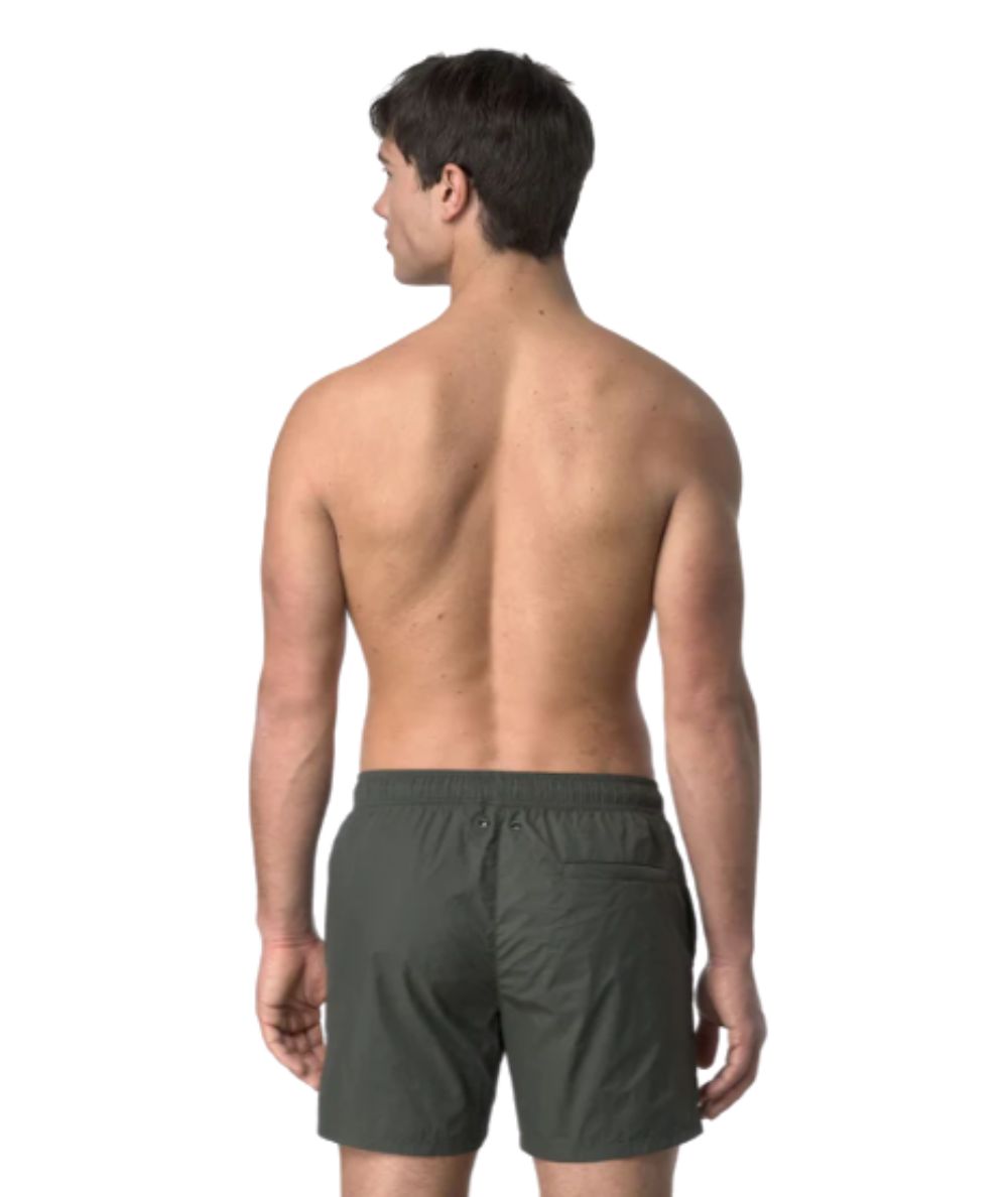 K-Way Boxer Mare con Logo K31357W Verde Militare