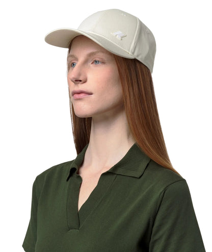 K-Way Cappello da Baseball Unisex con Visiera Ily K2145KW Beige Chiaro