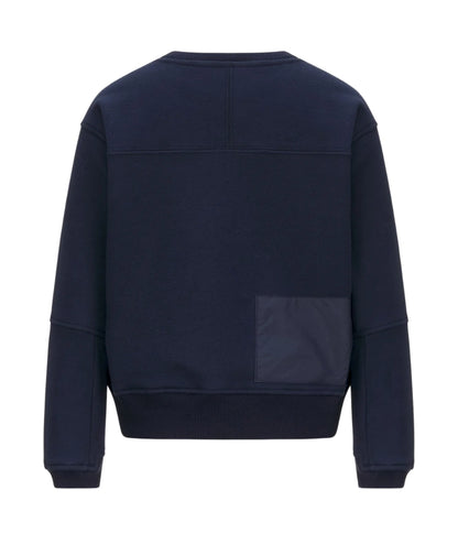 K-Way Felpa P. Nael Brushed Pc K7141TW Blu scuro