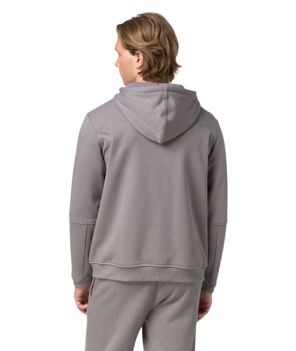 K-Way Felpa Prosper Brushed Pc K4147LW Grigio Ghiaccio