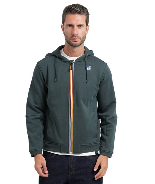 K-Way Felpa Prosper Brushed Pc K4147LW Verde