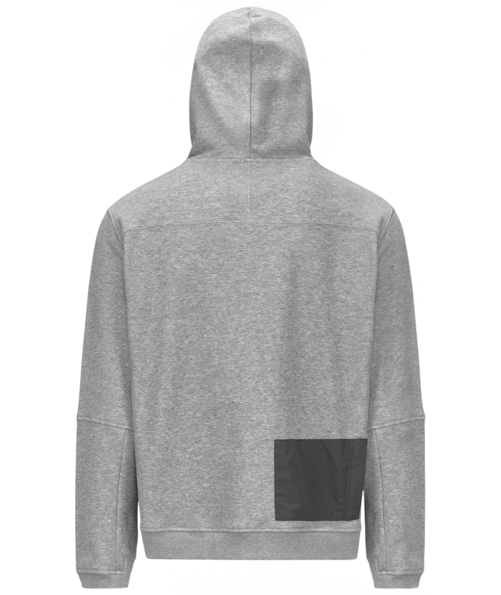 K-Way Felpa con cappuccio Prosper Brushed Pc K4147LW Grigio Medio Melange