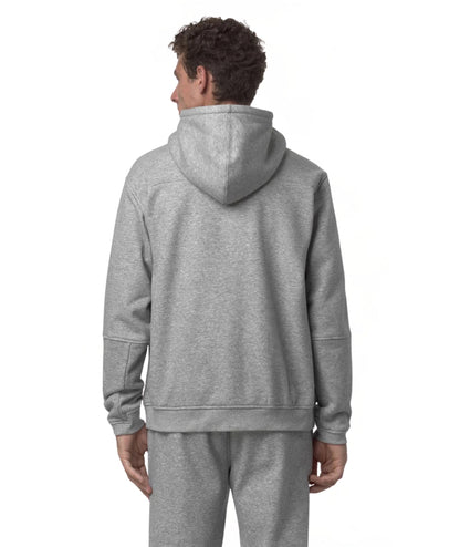 K-Way Felpa con cappuccio Prosper Brushed Pc K4147LW Grigio Medio Melange