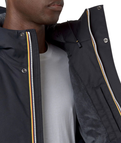 K-Way Giacca JackoTwill Marmotta K8133DW Blu AL9