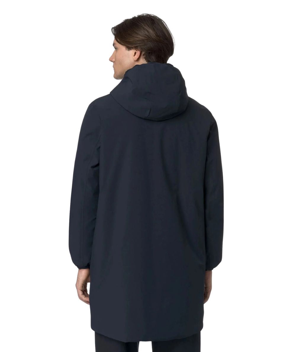 K-Way Giacca Jacob St Warm Double K6128WW Beige Blu Scuro