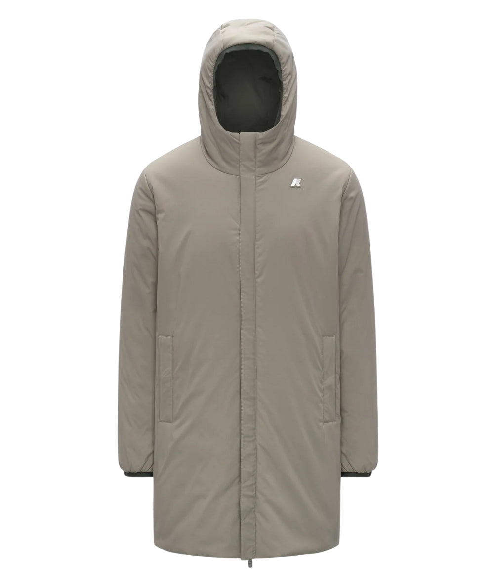 K-Way Giacca Jacob St Warm Double K6128WW Verde Scuro