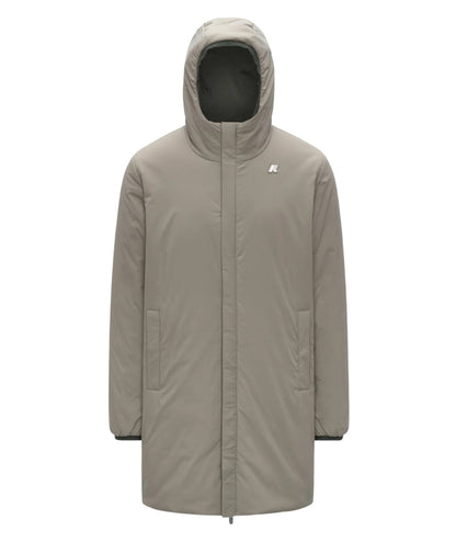 K-Way Giacca Jacob St Warm Double K6128WW Verde Scuro