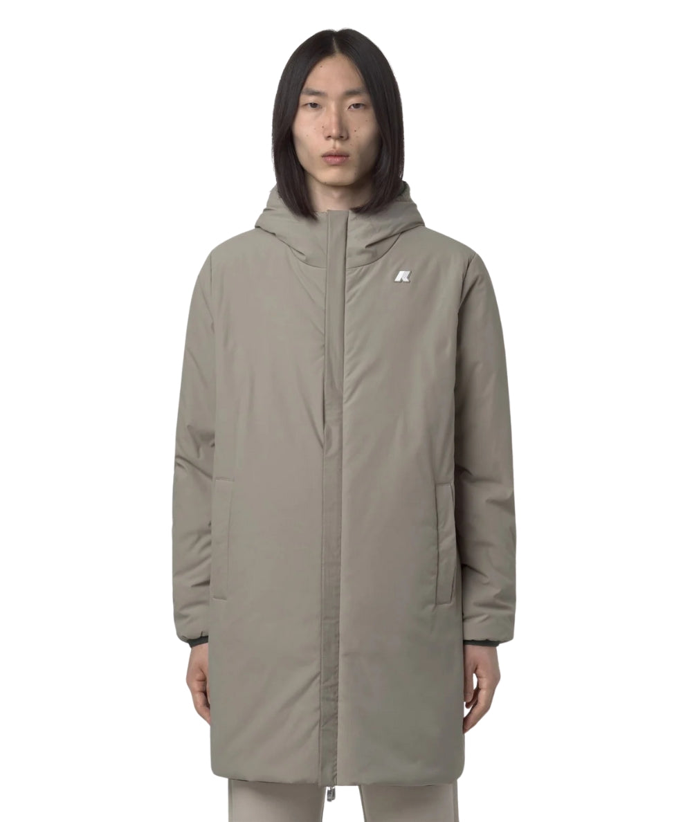 K-Way Giacca Jacob St Warm Double K6128WW Verde Scuro