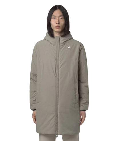 K-Way Giacca Jacob St Warm Double K6128WW Verde Scuro