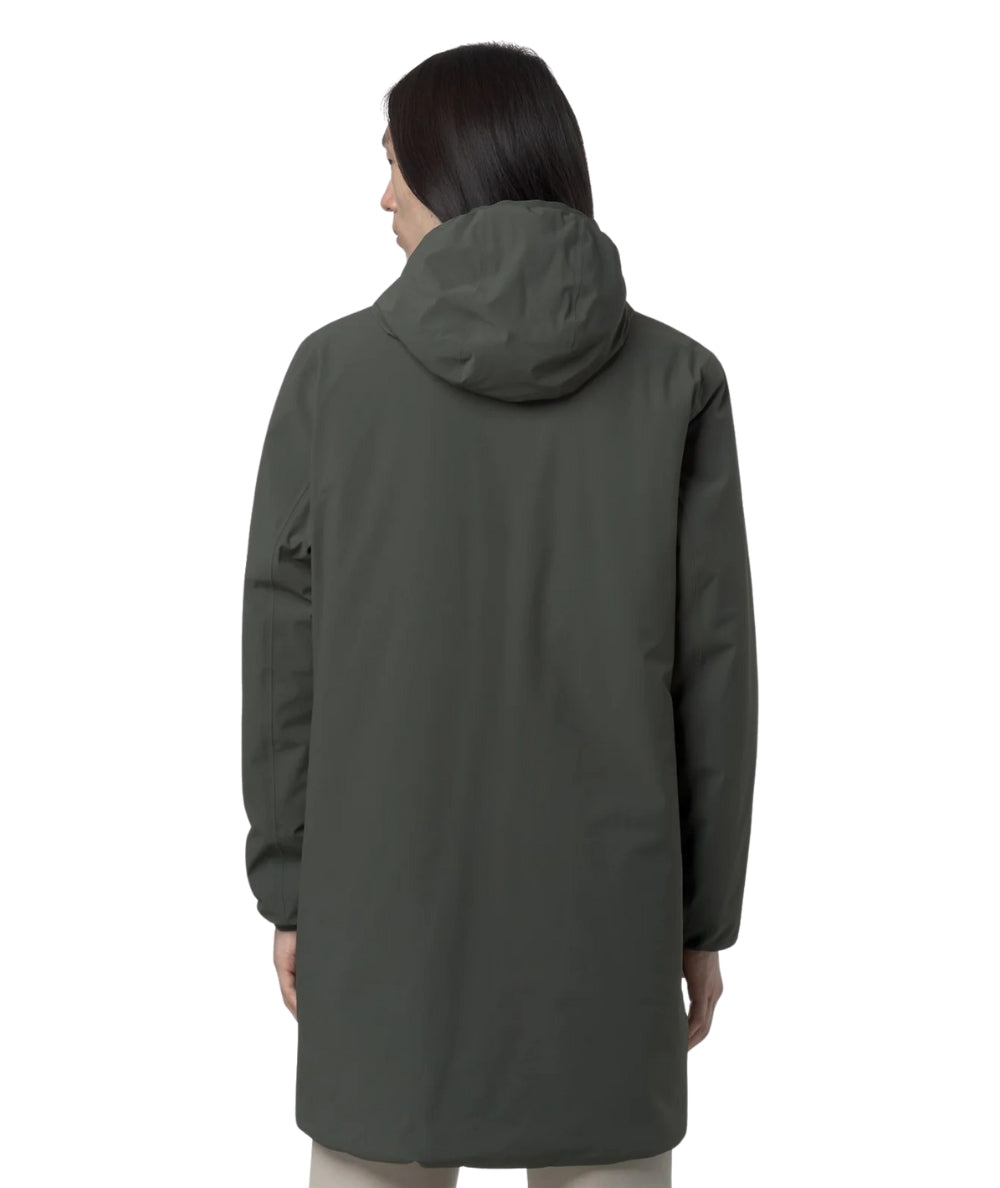 K-Way Giacca Jacob St Warm Double K6128WW Verde Scuro