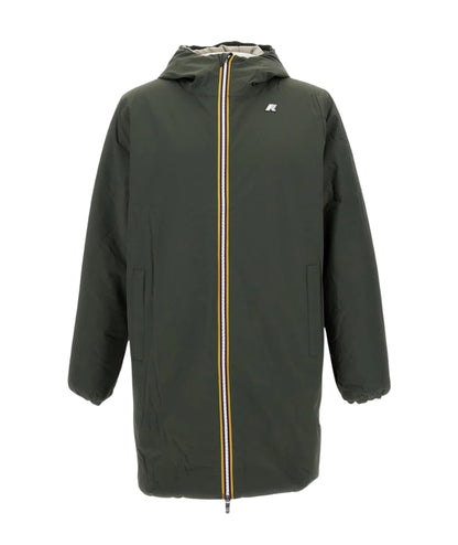 K-Way Giacca Jacob St Warm Double K6128WW Verde Scuro